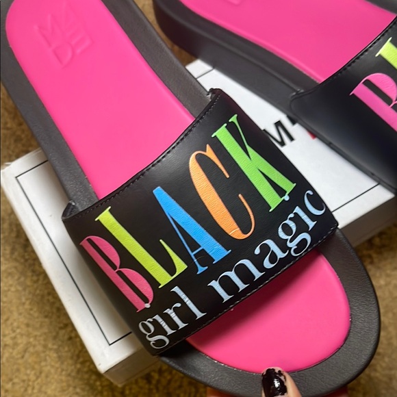 Colorful Slide Sandals - Picture 3 of 4